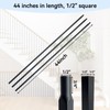 BLCGZHL 20 Pack Balusters for Staircase Interior 44" - 1/2"