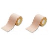 Sweat Pad, Sweat Sheet, Roll Type, 9.8 ft (3 m), Set of 2 (Generous 16.3 ft (6 m), Extra Value Set, Direct Sticking, Sweat Sheet, Prevents Sweat from Underarm Sweating, Underarm Sweat