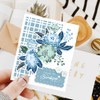 ORIGACH Realistic Dahlia Layering Stencils Set for Card Making, Dahlia