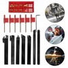 Set of 21 Lathe Chisels, 12 mm Drill Rod, Shaft