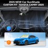 Custom Fit Camry Windshield Sunshade for 2025 Camry LE XLE