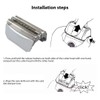 Latest Ver. 51S Silver 8000 Series Shaver Foil Replace Head