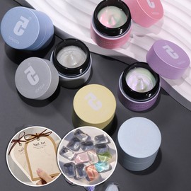 Sujja Gel No. 5 Whole Gel 6 Type Set Texture Gel Nuance Nail / 수짜젤 5번 통젤 6종 세트 텍스쳐젤 뉘앙스네일