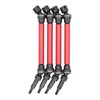 4Pcs RC Driving Front Rear Drive Shaft Drive Axle Steel