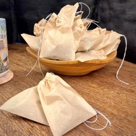 HERB MAN TEAS PARASITE DETOX TEA - For parasite & worm infections by Master Herbalist Khabir - PRE-FILLED Tea Bags, 1 oz standard bag