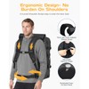 Travel Backpack for Men - 50L Convertible Duffle Bag with