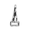 Heavy Duty Spring Hook Snap Nickel Plated 19 mm Square