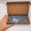 SKIR'CO (Pack of 200) Galvanised Steel 5.0 x 20mm Wood