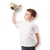 Melissa & Doug Wooden Airplane Play Set with 4 Play