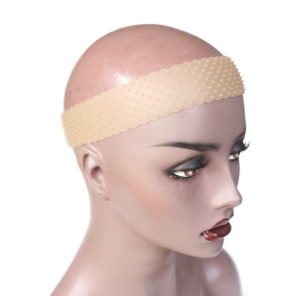 ZigZag - Banda de silicona antideslizante para peluca, banda de