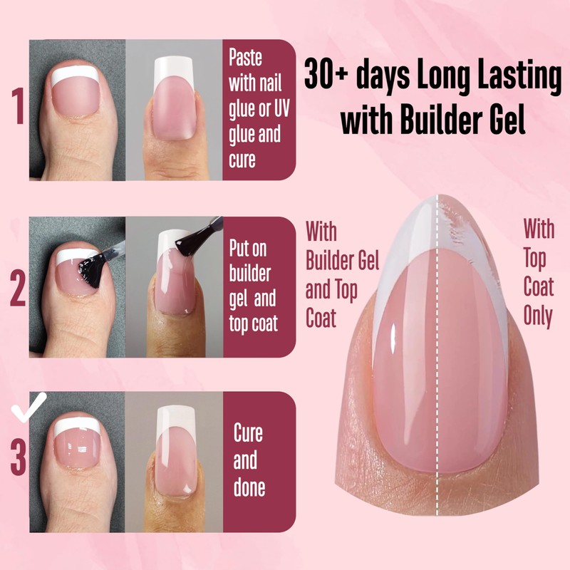 NOVO OVO French Tip Hand and Toe Nail Tips Press