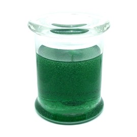 BALSAM AND CEDAR Scented Mineral Oil Based Up to 120 Hour 8 Oz, Deco Jar By The Gel Candle Company