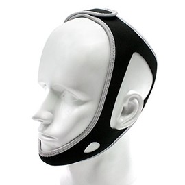 GLAMSVILLE Chin Supporter, Snoring Goods, Odorless, Skin Friendly, For Chin Sleep, Night Supporter, , Quiet Sleep Mask, Open Sleep Mask, Unisex