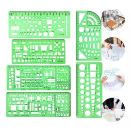 Veraly Reglas De Plantilla De Dibujo Arquitectura Multifuncional