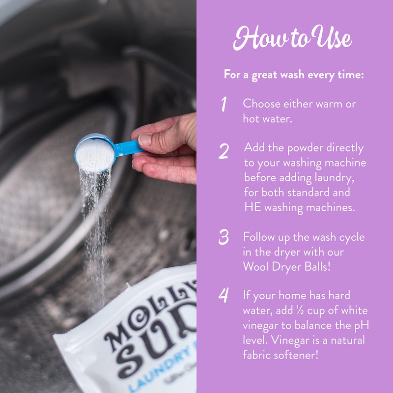 Molly's Suds Original Laundry Detergent Powder | Natural Laundry Detergent