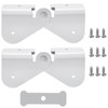 Gutter Extension Hinge，Gutter Downspout Flip-Up Hinge (2 Pack Downspout Hinge)