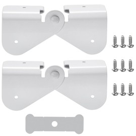 Gutter Extension Hinge，Gutter Downspout Flip-Up Hinge (2 Pack Downspout Hinge)