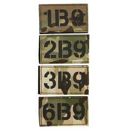 Nexxxly Call Sign Patch Military Patch Tactical Airsoft Velcro Emblem Navy Seals Embroidered Armband USA United States Navy SEALs (Set of 4 Multicams)