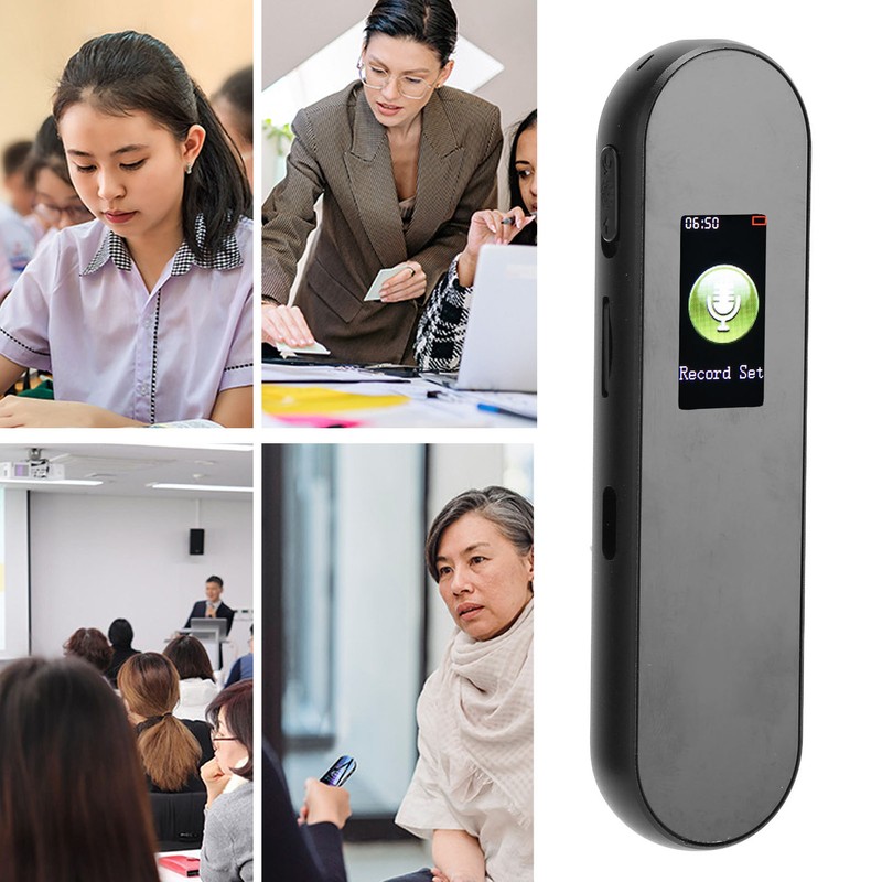 Digital Voice Recorder Noise Reduction AI Smart Omnidirectional Voice Control