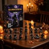Calendario Cuenta Regresiva Halloween Con Figura Recuerdo Coleccionable