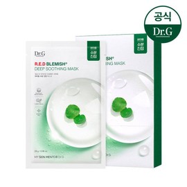 Dr.G Miracle House Dr.G Red Blemish Deep Soothing Mask 10 sheets 681294 / 미라클하우스 닥터지 레드 블레미쉬 딥 수딩 마스크 10매 681294
