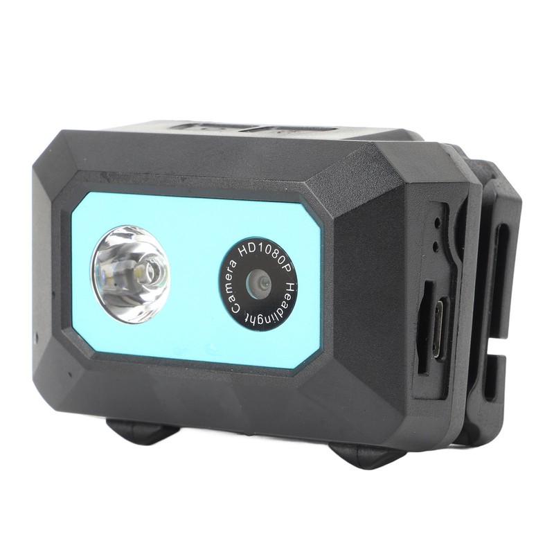 1080P Head Mounted Video Camera DVR LED Headlamp HD Head