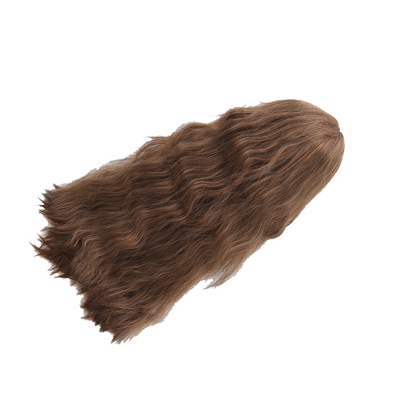 Women Long Curly Wigs Central Parting Universal Wig Headgear for