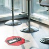 Don T Block Floor Decals Do Not Fire Extinguisher Red