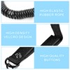Tactical Lanyard Set, Includes 2 Elastic Spiral Ropes, 2 Carabiner