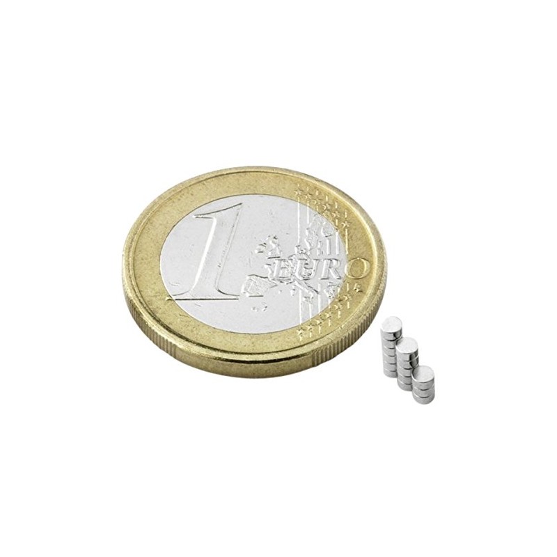 20 x Disc magnet Ø 2 mm, height 1 mm