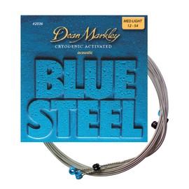 Dean Markley 2036 .012 - .054 Blue Steel ML Acoustic Guitar Strings