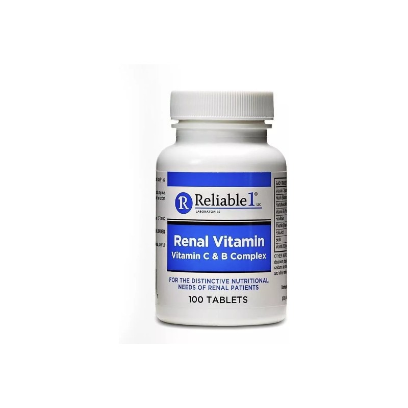 RELIABLE 1 Renal Vitamin C & B Complex for Men