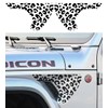Leopard Cheetah Side Fender Vent Decal Compatible with Jeep Wrangler