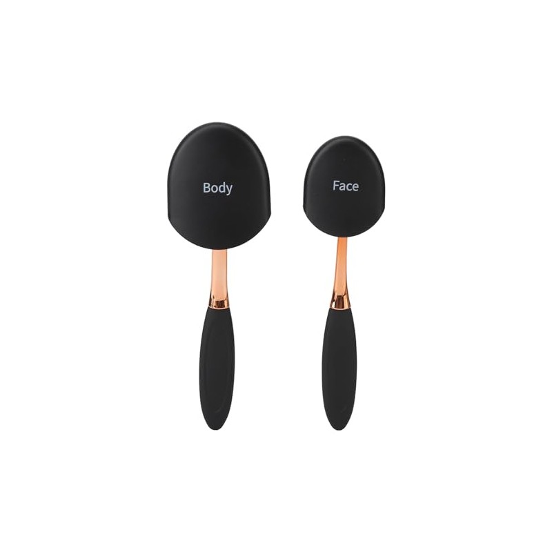 Kit de Brocha Aplicadora Protector Solar Cerdas Suaves con Tapa
