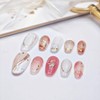 farfarflame Handmade Nail Tip, Short, Medium, Popular, Japanese Style, Oval