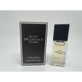 McCLINTOCK SCOTT McCLINTOCK 0.14 oz / 4 ML Cologne Miniature New In Box