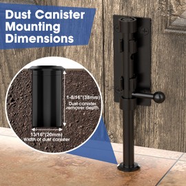 Barrel Bolt Latch, Sliding Bolt Gate Lock Door Latches Hardware, 7.8 Inch Heavy Duty Solid 304 Stainless Stee Door Lock for Fence/Wooden/Barn Door/Yard Door/Interior Door Latch (2 Pack Black)