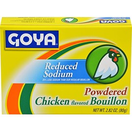Goya Foods Chicken Bouillon Reduced Sodium, 2.82 Ounce