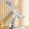 Tablet Stand Desktop Rotating Foldable Aluminum Alloy Heat Dissipation Base