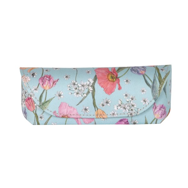 DDintex FLORET LONDON Glasses Case 02 Spring Blooms Blue 6.3