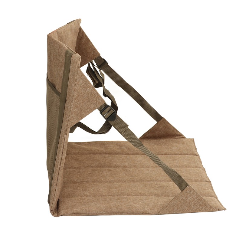 Folding Stadium Cushion 600D Oxford Cloth with Backrest Portable Stadium
