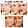 FV Waterproof Liquid Foundation,Hydrating Dewy Finish Long Lasting Lightweight Medium
