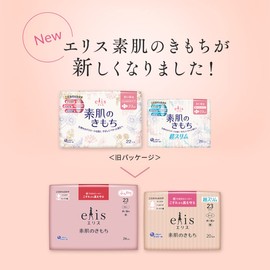 Ellis Bare Skin Texture with Wings, 10.6 inches (27 cm) (Especially for Frequent Days), 32 Sheets