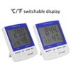 CTH‑609 Digital Thermometer Hygrometer Wall Mounted Temperature Humidity Meter for