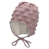 Sterntaler Girls' GOTS Knitted Hat Wösri Lankachen Hat, lilac