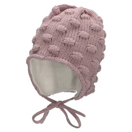 Sterntaler Girls' GOTS Knitted Hat Wösri Lankachen Hat, lilac