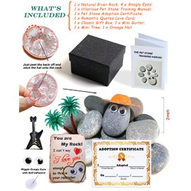 Anniversary I Love You Sign You are My Rock Gift, Cute Romantic Home Decor, Funny Valentines Birthday Christmas Presents Decorations Gifts for Boyfriend Husband Him Her Wife Girlfriend Couple Mom Dad