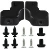 Tailgate Upper Rubber Bushing Bumper, LH & RH Tailgate Top