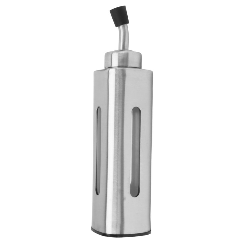 220ml Oil Dispenser Bottle Stainless Steel Oil Bottle Sauce Container