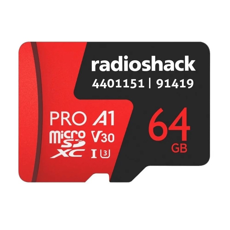 RadioShack 128GB Micro SD U3 V30 – 100MB/s Speed, 4K
